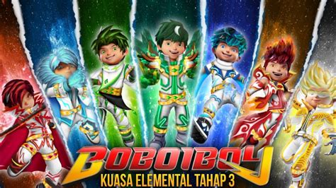 BoBoiBoy Galaxy musim 2 Kuasa 7 Elemental Tahap 3 - YouTube