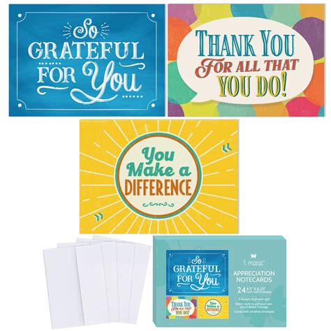 Buy 24 Kudos Cards with Envelopes - Encouragement Thank You Notecards ...