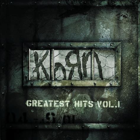 Greatest Hits, Vol. 1 Album Cover by Korn