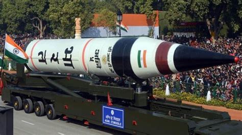 India successfully test fires Agni-5 nuclear-capable ballistic missile ...