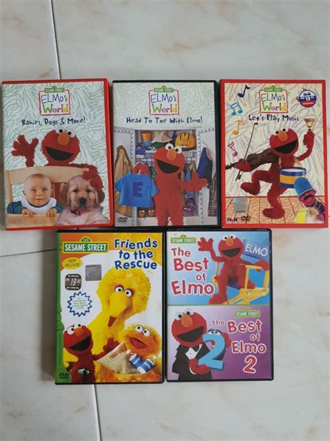 Elmo and sesame Street dvd, Hobbies & Toys, Music & Media, CDs & DVDs ...