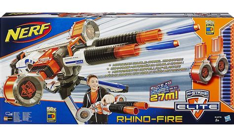 Nerf N-Strike Elite Rhino-Fire Blaster | Kids | George at ASDA