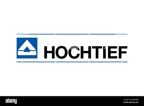 Hochtief, Logo, White background Stock Photo - Alamy