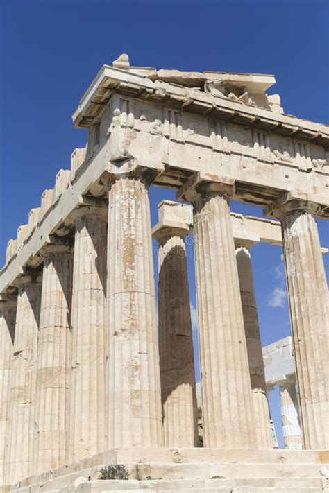 Parthenon on the Acropolis stock image. Image of cityscape - 231461981