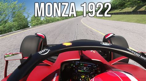 This is what the original Monza circuit looked like 100 years ago - YouTube