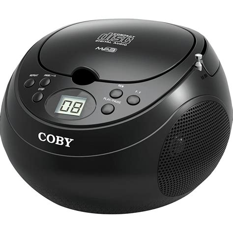 Coby Portable Cd Player & Digital AM/FM Radio Tuner Mega Bass Reflex ...