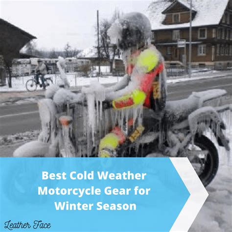 Top 13 Best Cold Weather Motorcycle Gear for Winter Rides – Leather ...