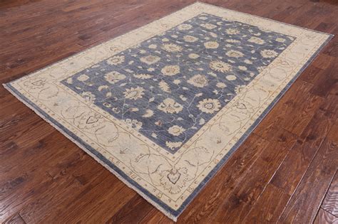 Hand Knotted Oushak Oriental Wool Rug 6 X 9 – Golden Nile