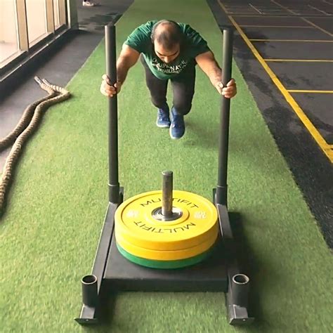 Sled Push - How to do sled push and its benefits? - Functional Fitness Blog