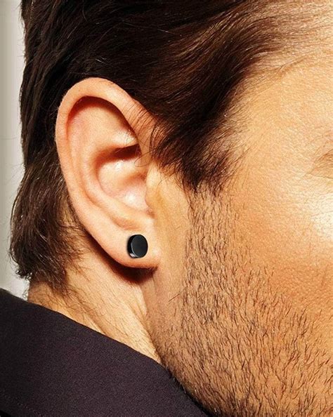 Black Earrings For Men