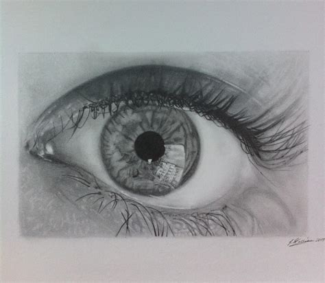 eye reflection in pencil by SamanthaMessias on DeviantArt