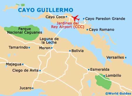 Cayo Guillermo Travel Guide and Tourist Information: Cayo Guillermo ...