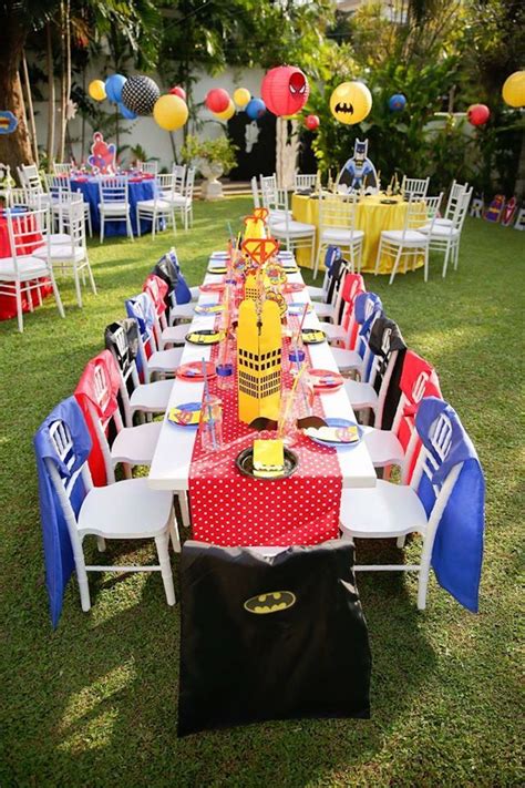 Calling All Superheroes Birthday Party | Kara's Party Ideas | Marvel ...