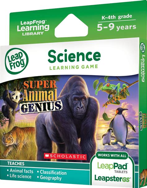 Best Buy: Animal Genius Game Cartridge for Select LeapFrog Devices ...