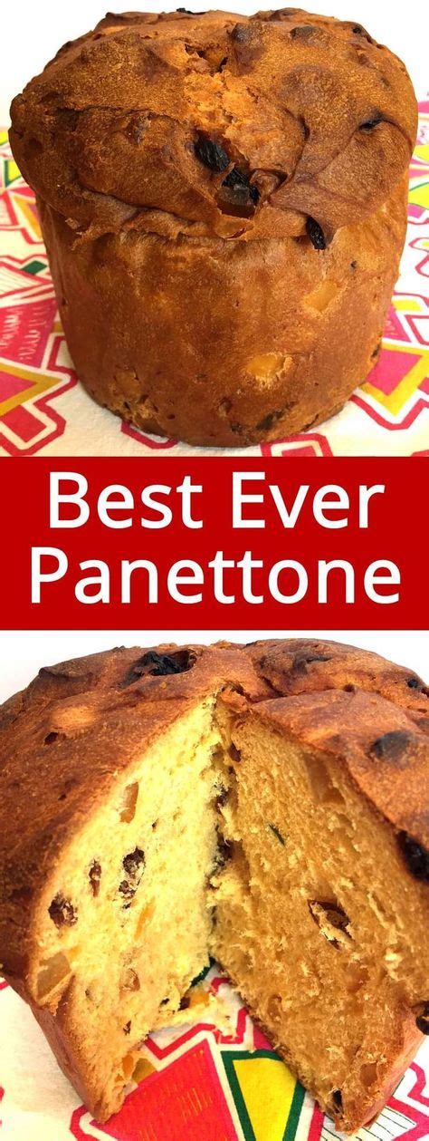 Italian Panettone Bread (Christmas Fruit Cake) | Recipe in 2020 ...