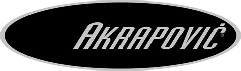 Akrapovic Logo Black and White – Brands Logos