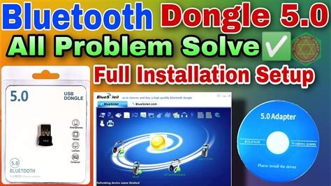 Bluetooth, usb dongle v5 0 | Review and full Installation Setup ...