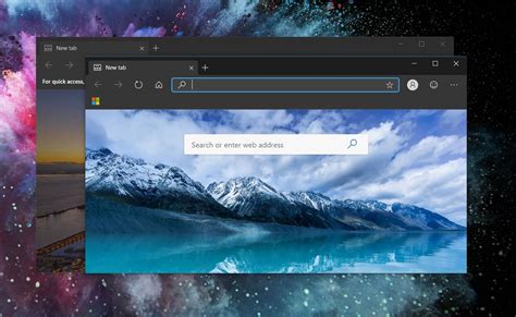 Themes For Microsoft Edge Browser