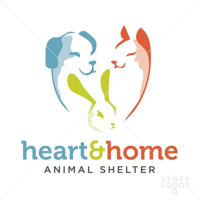 heart and home animal shelter | Animal shelter logo, Animal shelter ...