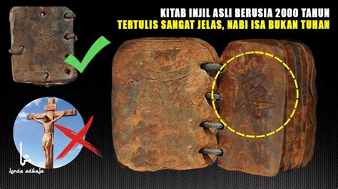 AKHIRNYA TERBONGKAR!, Yesus Bukan Tuhan, Ilmuwan Temukan Kitab Injil ...