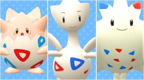 FULL TOGEPI EVOLUTION TEAM! Shiny Togepi, Shiny Togetic, Shiny Togekiss ...