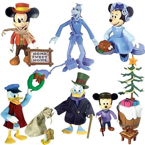 Mickey's Christmas Carol Action Figure Set