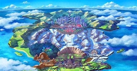 Map Locations - Galar Region | Pokemon Sword Shield - GameWith