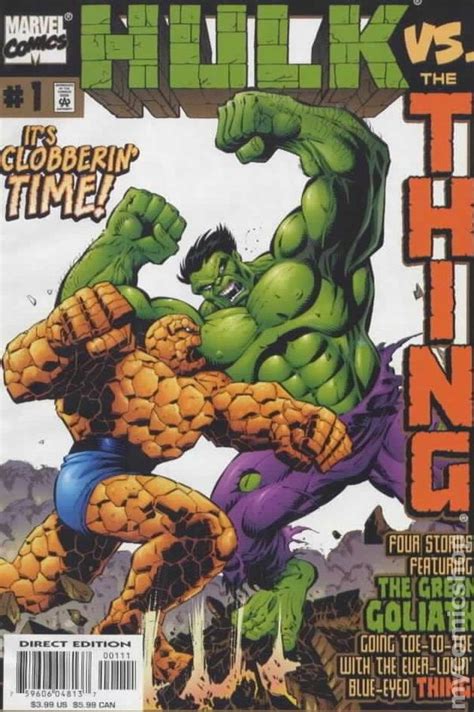 Hulk vs. Thing (1999) comic books