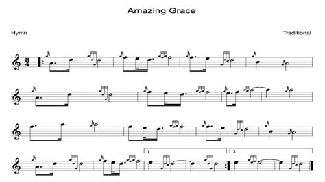 Amazing Grace Bagpipe Sheet Music - Learn Amazing Grace on Bagpipes