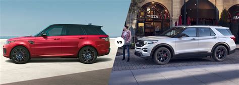 2022 Land Rover Range Rover vs. 2021 Ford Explorer | SUV Engine Specs ...