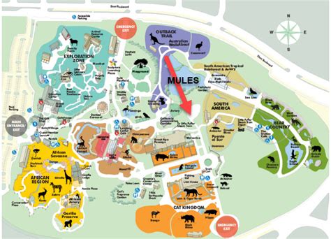 San Francisco Zoo Map – Verjaardag Vrouw 2020