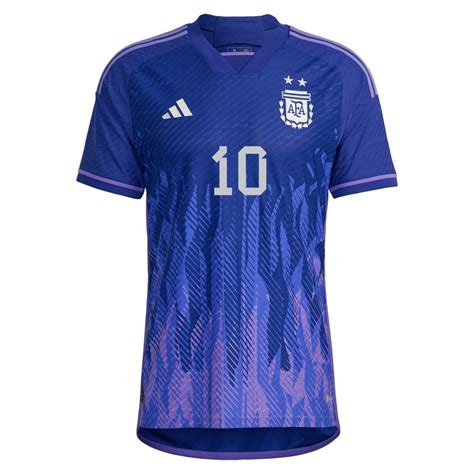 Lionel Messi Argentina 22/23 Authentic Away Jersey by adidas - Arena ...