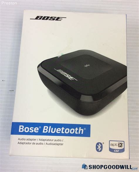 Bose Bluetooth Audio Adapter 120V 727012-1300 - Powers On ...