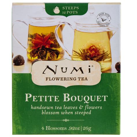 Numi Flowering Tea Set | Numi Petite Bouquet Flowering Tea 4 Piece Set