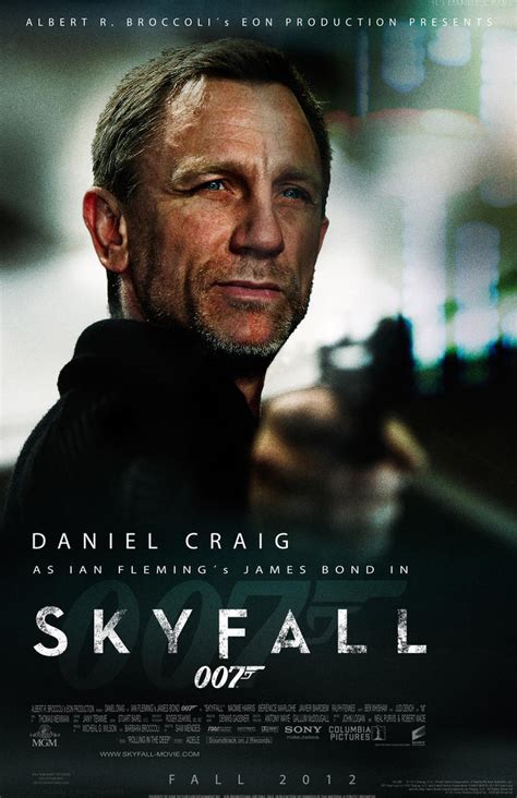 Skyfall Theatrical Poster by DanielCraig1 on DeviantArt