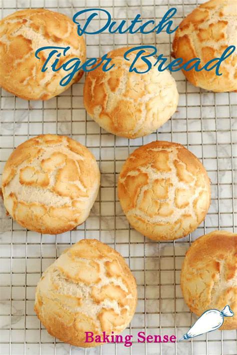 Super Crunchy Dutch Tiger Bread (Tijgerbolletjes) - Baking Sense®