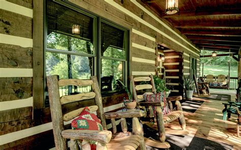 “Porchsitting” is Not Just a Hashtag - Honest Abe Log Homes & Cabins