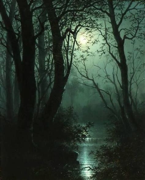 rosiedreams | Fantasy landscape, Moonlight painting, Scenery