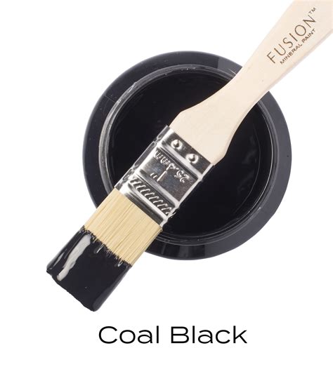 Fusion Mineral Paint in Coal Black - Painted