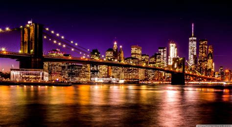 Brooklyn Bridge Night Wallpapers - Top Free Brooklyn Bridge Night ...