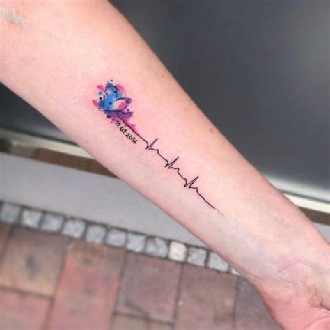 Life in Motion: 55 Heartbeat Tattoo Inspirations | Art and Design