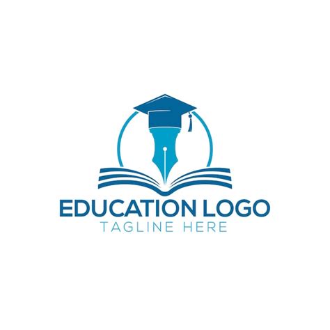 Premium Vector | Modern school logo template