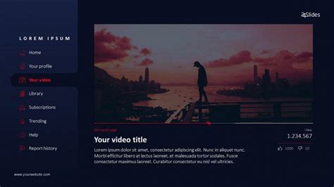 YouTube PowerPoint Template | Free PowerPoint Template