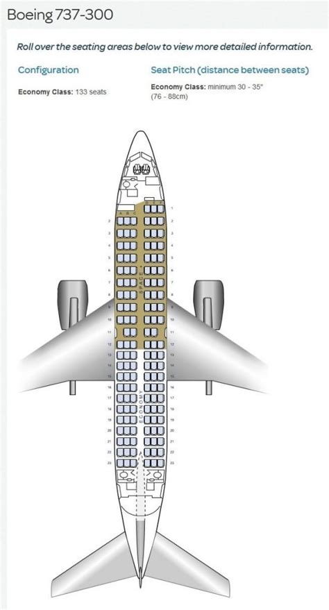 british airways 737 800 seating plan | Air new zealand, Aircraft ...