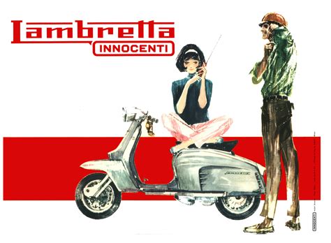 030 Lambretta TV3 175/200 Poster - Scooterproducts