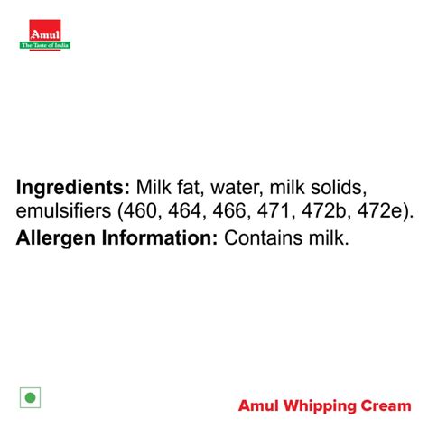 Amul Whipping Cream, 1 L