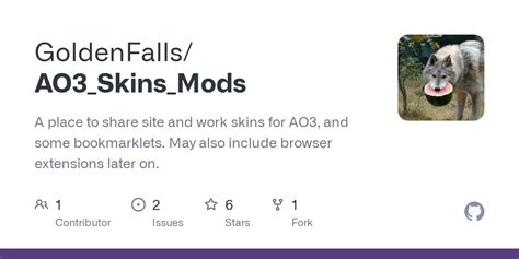 GitHub - GoldenFalls/AO3_Skins_Mods: A place to share site and work ...