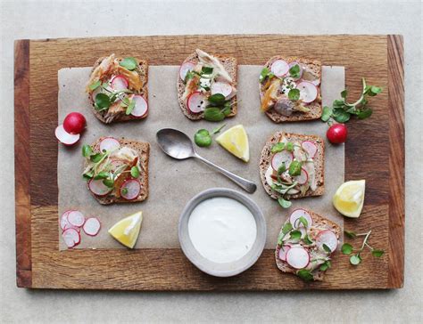 Smoked Mackerel Open Sandwiches on Rye Recipe | Abel & Cole