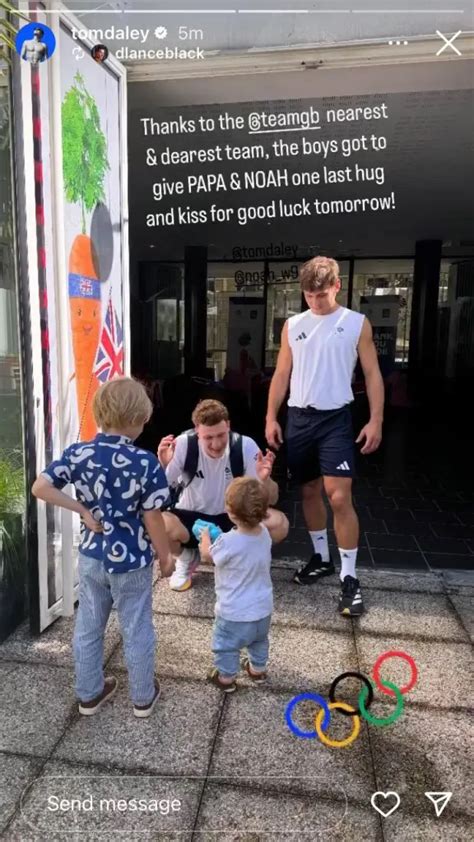 Tom Daley's kids wish him good luck ahead of Olympic diving final