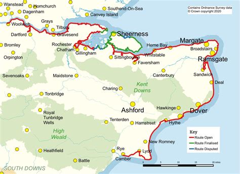 Kent Ramblers: Coastal Access